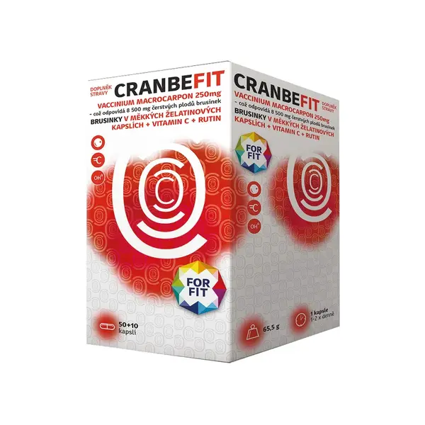 Galmed ForFit Cranbefit 50+10 kapslí