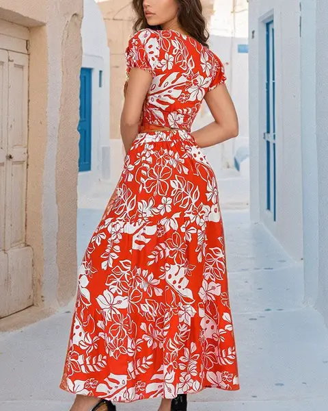 Resti Patterned Women's Set