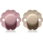 Suavinex Wonder SX Pro Physiological 0-6 m dudlík Whitecap Gray + Pale Mauve 2 ks