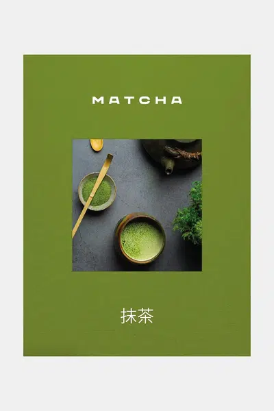 Kniha home & lifestyle Matcha, English zelená barva