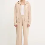 Tepláková souprava EA7 Emporio Armani dámská, béžová barva, AF13135.7W000464