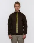 Husky Abo M M, brown Pánský bavlněný bomber
