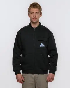 Husky Abomb M S, black Pánský bavlněný bomber