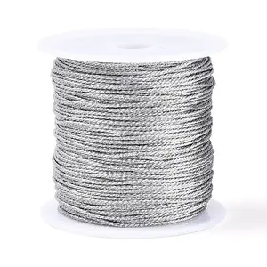 20M 15-Ply Round PET Metallic Thread