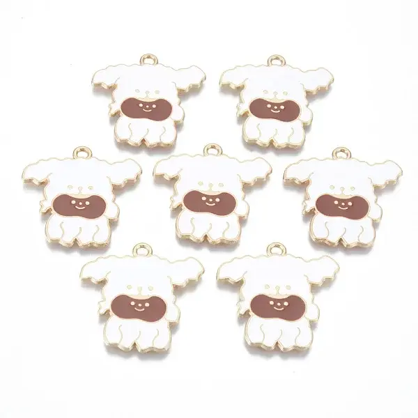 Alloy Enamel Pendants