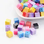 Mixed Cube Resin Beads