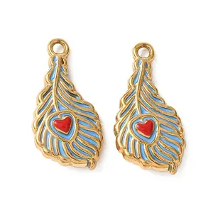 304 Stainless Steel Enamel Pendants