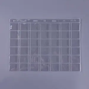 9 Holes 42 Coins Album Pages Sheets Loose Leaf