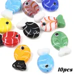 10Pcs Handmade Lampwork Beads
