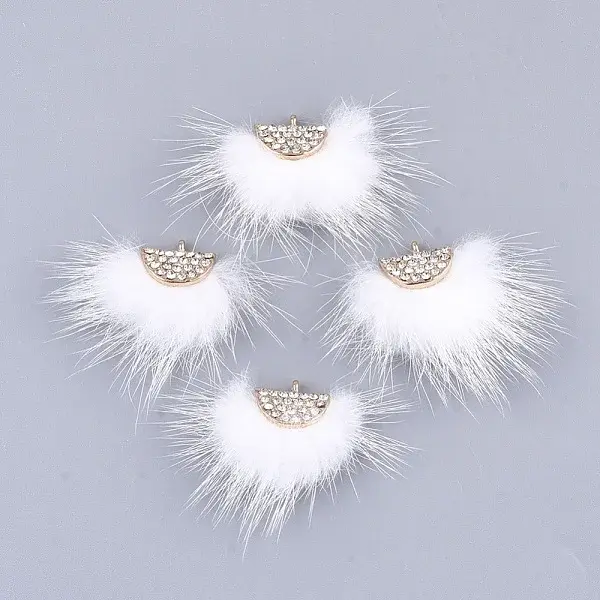 Faux Mink Fur Tassel Pendant Decorations