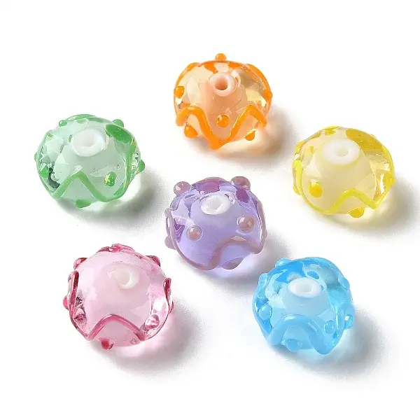 Handmade Bumpy Lampwork Beads