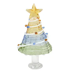 Handmade Lampwork Christmas Tree Ornaments