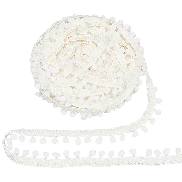 30Yards Nylon Pom Pom Ball Ribbons