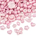Pearlized Opaque Acrylic Beads