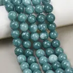 Natural Dyed White Jade Beads Strands