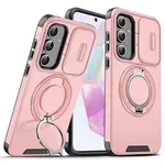 Camslide Stand obal, Samsung Galaxy A36 / A56 5G, růžový