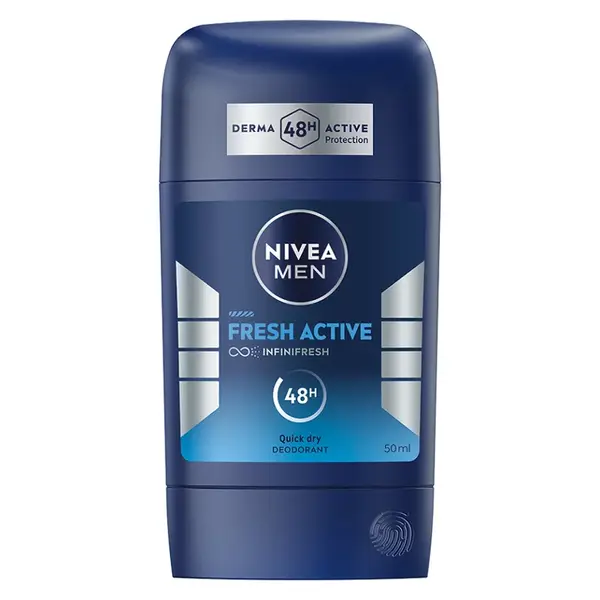 NIVEA Men Fresh Active tuhý deodorant 50 ml