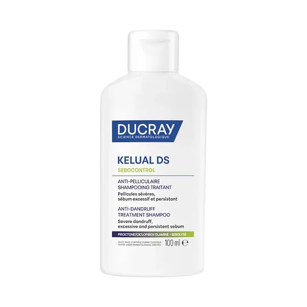 DUCRAY Kelual DS Sebocontrol pečující šampon proti lupům 100 ml
