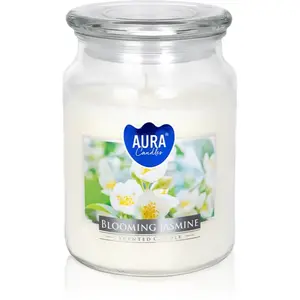 BISPOL Premium Line Blooming Jasmine vonná svíčka 500 g
