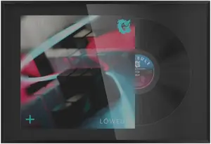 Glorious Record Display Frame Black