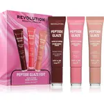 Revolution Peptide Glaze Edit darčeková sada na pery 1 ks