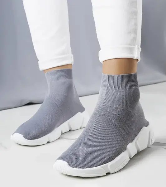 Gemre Gray high-top sneakers William