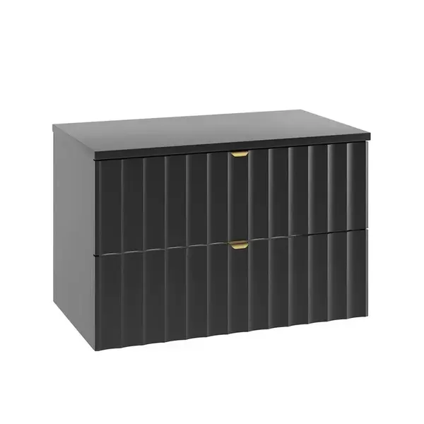 Petits-meubles SKŘÍŇKA POD UMYVADLO 80.6cm Lexa Černá