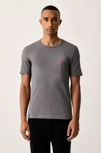 HUGO  tričko pánské bavlněné T-SHIRT RN TRIPLET P 3-pack