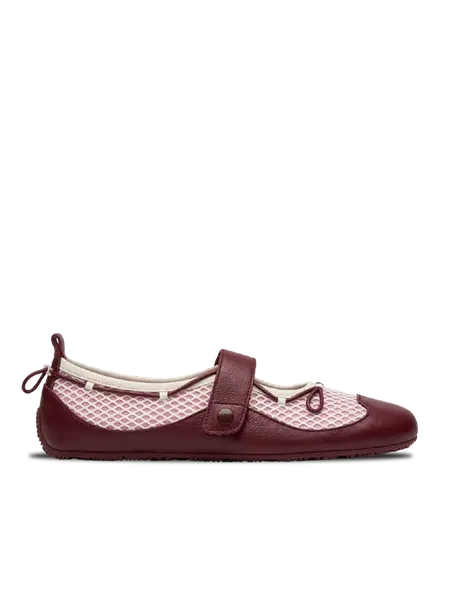 Barefoot baleríny Be Lenka Maili - Burgundy