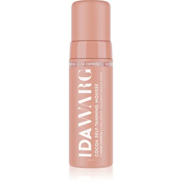 IDA WARG Beauty Self-Tanning Cocoa Mousse 1h Express samoopalovací pěna pro rychlé opálení 150 ml