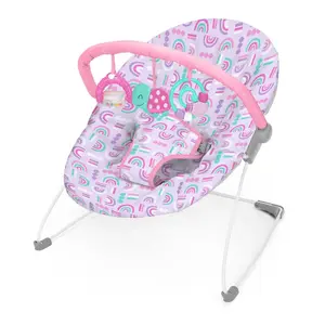 BRIGHT STARTS Lehátko s hračkami Confetti Rainbow™ Bouncer, 0m+