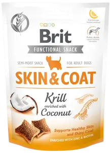 Brit Care Dog Functional Snack Skin&Coat Krill 150g