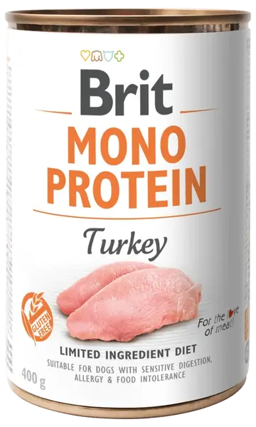 Konzerva Brit Monoprotein Turkey 400g