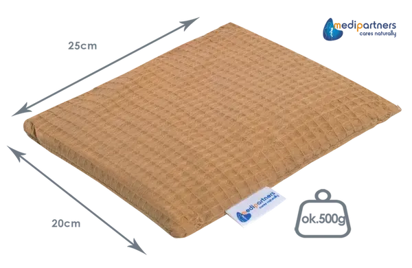 Medi Partners Thermofor with cherry seeds (Wafel) - Beige