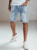 Spodenki męskie jeansowe niebieskie Dstreet