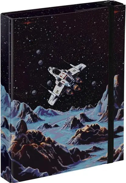 Desky na školní sešity A5 Pixel Space