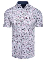 Pánská vzorovaná košile s krátkým rukávem