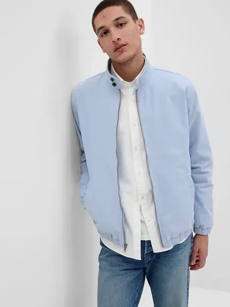 GAP Pánská Bunda Harrington na zip 572176-01 Velikost: M