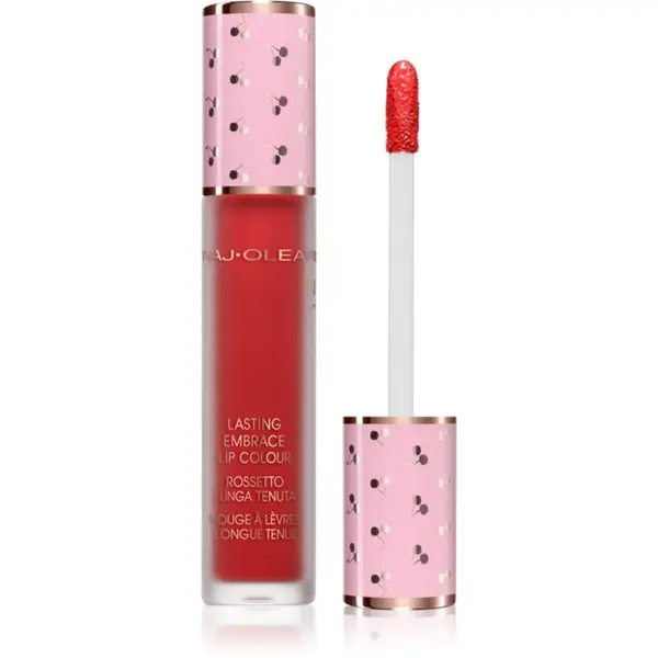Naj Oleari Lasting Embrace Lip Colour tekutý rúž odtieň 08 Ruby Red 5 ml
