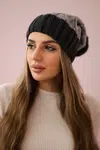 Kesi Čapica с флисом Milano K203 svetlo šedá+grafit