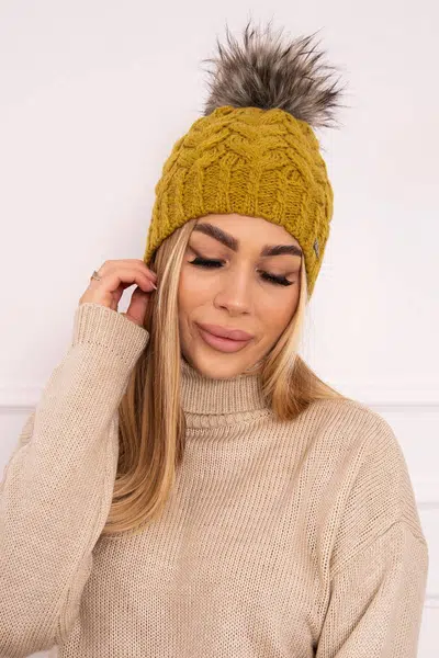 marka niezdefiniowana Čapica s fleece Daria K217 kiwi