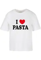 Women's T-shirt Pasta LOVE white