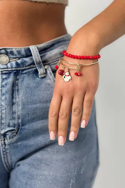 Christmas bracelet Snowman