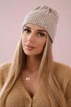 Kesi Čiapka tenká Grace K211 svetlo béžová