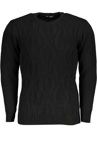 US GRAND POLO MEN'S BLACK SWEATER