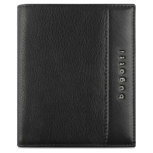 Pánska kožená peňaženka Bugatti Nomes - čierna