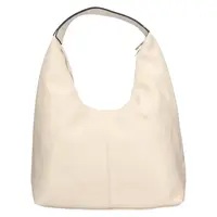 Dámska kožená kabelka Italia Giola - béžová