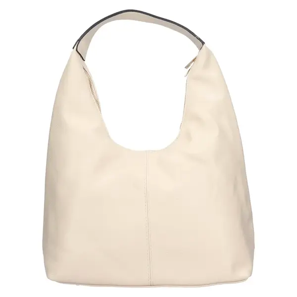 Dámska kožená kabelka Italia Giola - béžová