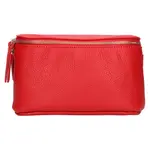 Dámska kožená ľadvinka Italia Milagros - červená