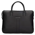 Pánská taška na notebook Tommy Hilfiger Ragnar, syntetická kůže, 15" − černá